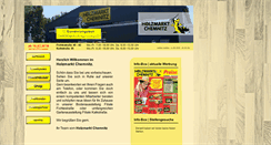 Desktop Screenshot of holzmarkt-chemnitz.de