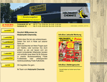 Tablet Screenshot of holzmarkt-chemnitz.de